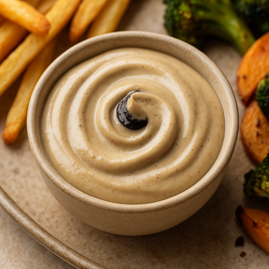 🧄 Creamy Black Garlic Aioli with Rich Umami Flavor