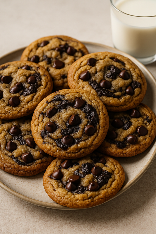 🍪 Sweet Meets Umami: Black Garlic Chocolate Chip Cookies