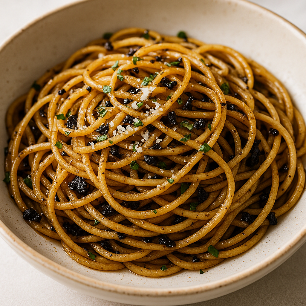 Black Garlic Pasta: A Rich, Umami-Packed Delight - I Love Black Garlic